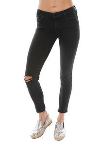 MOTHER Looker Ankle Fray Skinny Jean