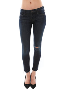 MOTHER The Looker Ankle Fray Skinny Jean