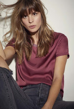 Load image into Gallery viewer, Nation Ltd Marie Sateen Boxy Crop Tee