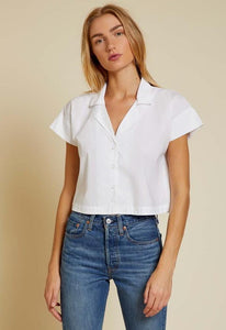 Nation Ltd Jaden Cropped Resort Shirt