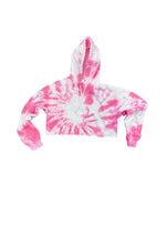 Load image into Gallery viewer, SINGER22 Exclusive Crop Tie Dye Hoodie