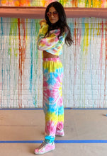 Load image into Gallery viewer, SINGER22 Exclusive Crop Tie Dye Hoodie