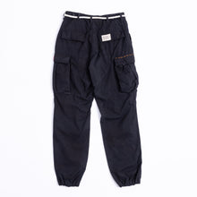 Load image into Gallery viewer, RILEY VINTAGE BLACK CAMO ALL PATCHED UP PANT ships in 2 week