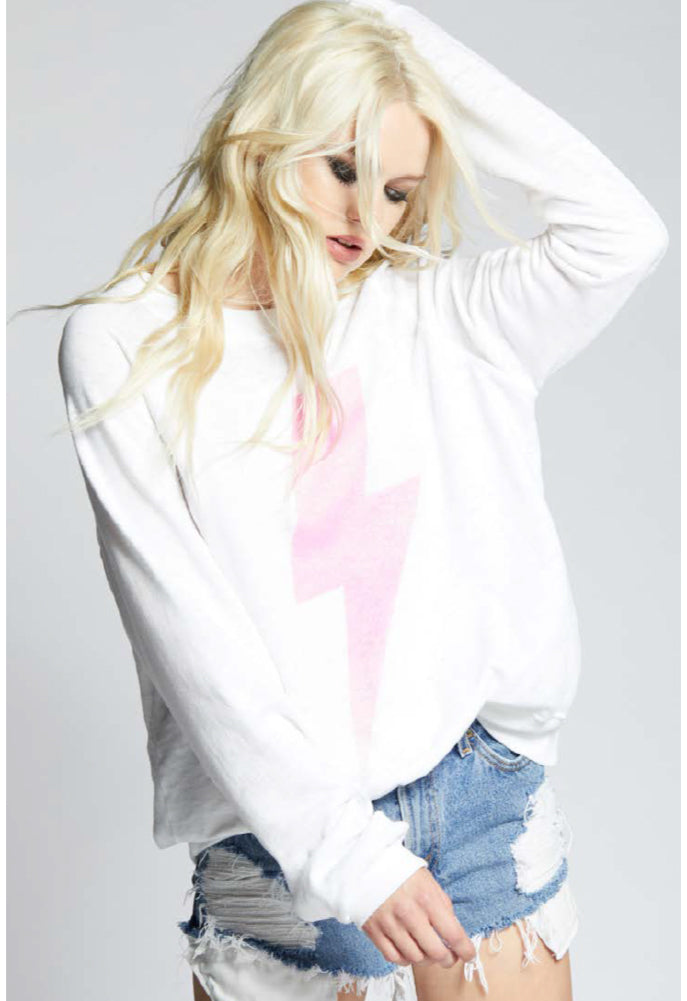 Recycled Karma ACDC Bolt Sweatshirt