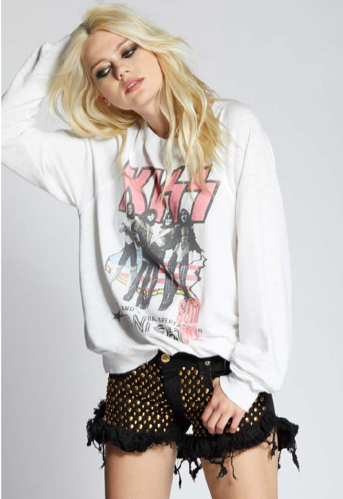 Recycled Karma Kiss Sweatshirt