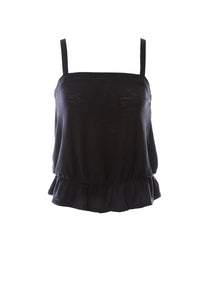 Nation Ltd Emery Square Peplum Tank