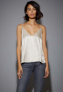 Nation Ltd Aya Hammered Satin V Back Cami