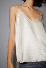 Load image into Gallery viewer, Nation Ltd Aya Hammered Satin V Back Cami