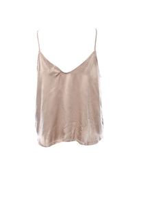 Nation Ltd Aya Hammered Satin V Back Cami