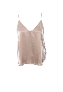 Nation Ltd Aya Hammered Satin V Back Cami