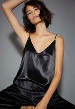 Load image into Gallery viewer, Nation Ltd Aya Hammered Satin V Back Cami