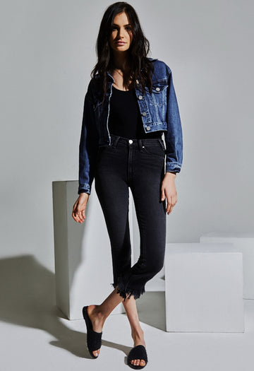 McGuire Cropped Valletta With Asymmetrical Hem