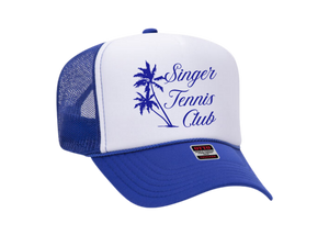 LIMITED EDITION SINGER TENNIS CLUB TRUCKER HAT A SINGER22 EXCLUSIVE