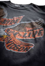 Load image into Gallery viewer, MadeWorn Harley Davidson Ride to Live Unisex Cropped Tee