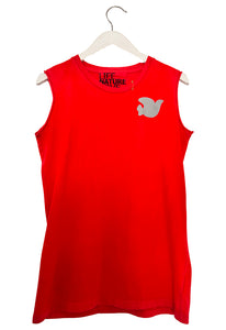 FREE CITY Dove Cutoff Tank in Redlight