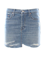Load image into Gallery viewer, MOTHER The Vagabond Mini Fray Skirt