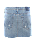 Load image into Gallery viewer, MOTHER The Vagabond Mini Fray Skirt