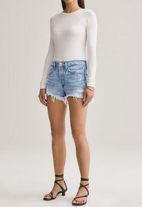 Agolde parker vintage online loose fit cutoff shorts