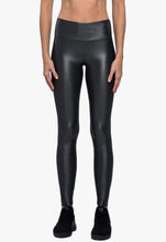 Load image into Gallery viewer, KORAL Lustrous High Rise Legging in Black and Lead