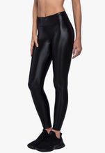 Load image into Gallery viewer, KORAL Lustrous High Rise Legging in Black and Lead