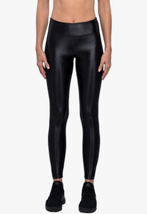 KORAL Lustrous High Rise Legging in Black and Lead