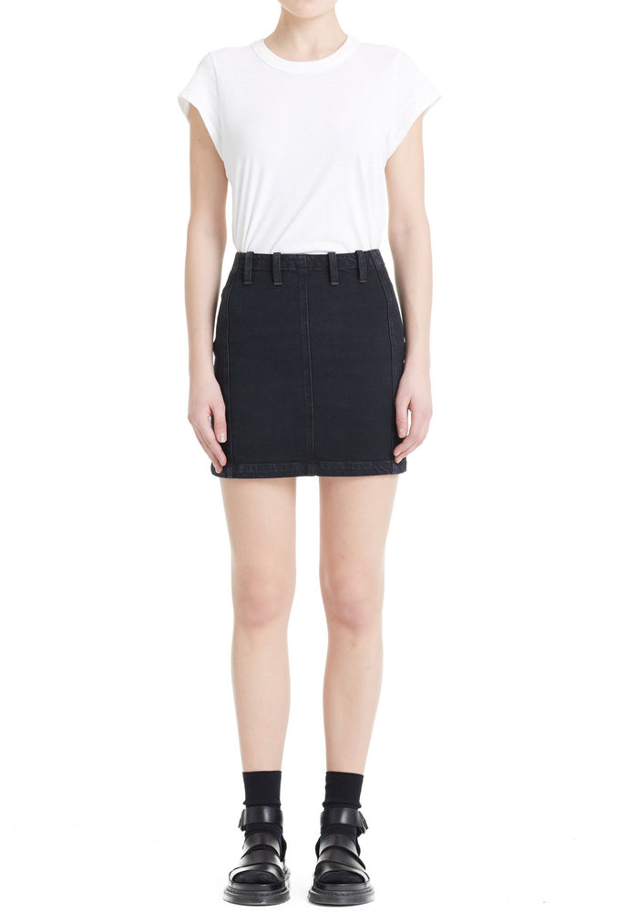 AGOLDE Siouxise Zip Back Skirt