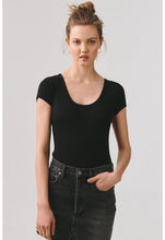 Load image into Gallery viewer, AGOLDE Short Sleeve Rib Bodysuit