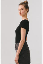 Load image into Gallery viewer, AGOLDE Short Sleeve Rib Bodysuit