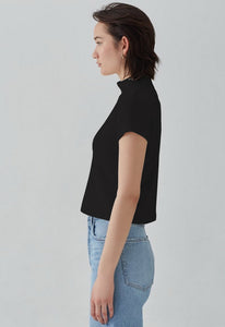 AGOLDE Mock Neck Tee