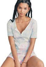 Load image into Gallery viewer, LoveShackFancy Aeris Top in Unicorn Hand Dye