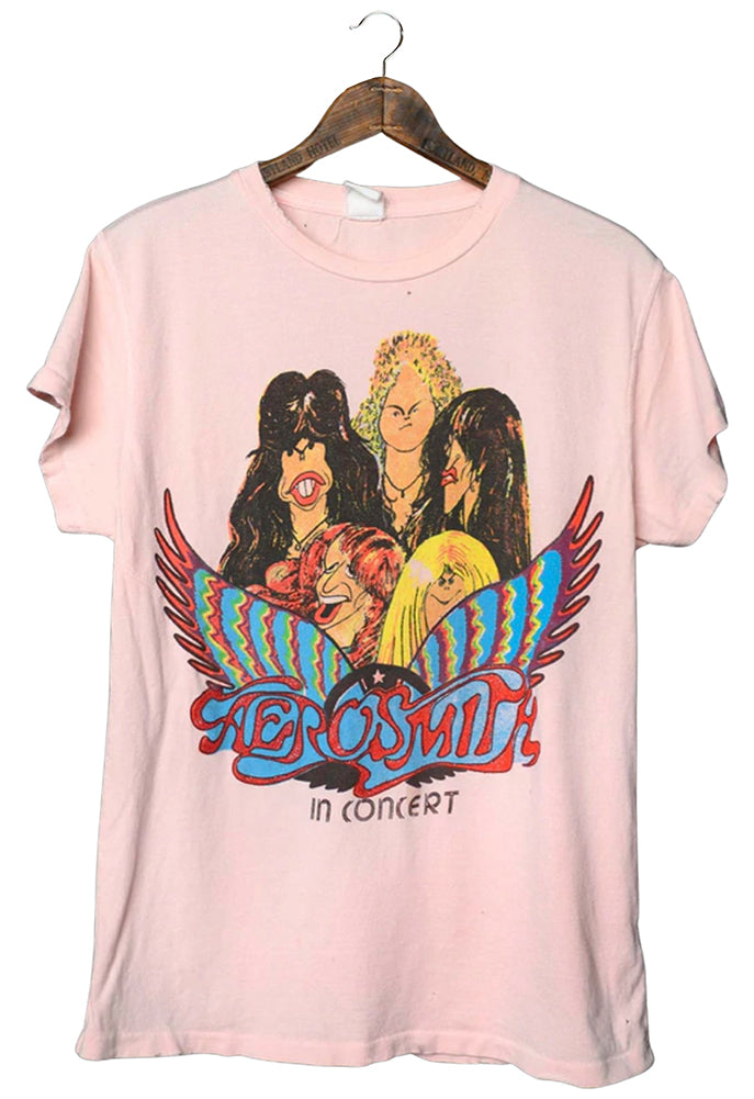 Amazon | Aerosmith - オリジナル (レッドロゴ) Tシャツ | T
