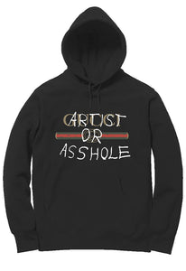 Bleached Goods Artist Hoodie available in Black, White and Red