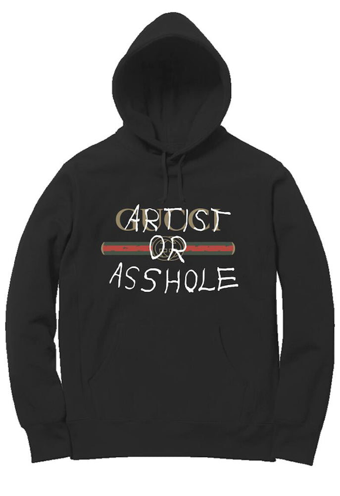 Bleached Goods Artist Hoodie available in Black, White and Red