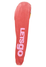 Load image into Gallery viewer, FREE CITY Rainbow OG LetsGo Sweatpants in Artyard Red