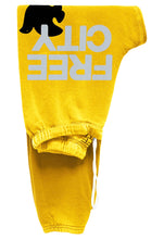Load image into Gallery viewer, FREE CITY Large Sweatpants in Artyard Yellow
