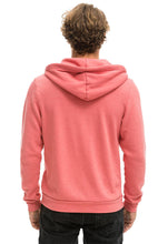 Load image into Gallery viewer, Aviator Nation 6 Stripe Zip Hoodie in Pink / Serape Rainbow