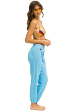 Load image into Gallery viewer, Aviator Nation Bolt Fade Sweatpants in Sky / Pink Purple