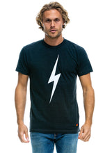 Load image into Gallery viewer, Aviator Nation Bolt Crew Tee in Charcoal