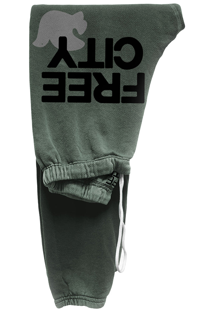 FREE CITY Superfluff Lux OG Sweatpants in Bush