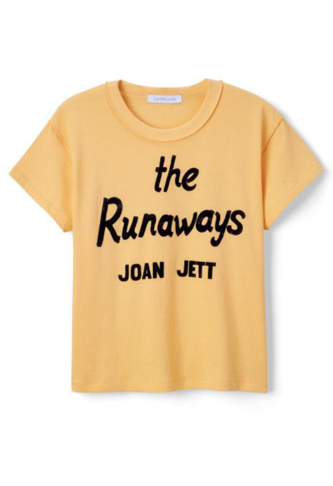 DAYDREAMER Joan Jett Runaways Reverse Girlfriend Tee