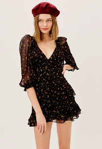 For Love & Lemons Juliana Mini Dress