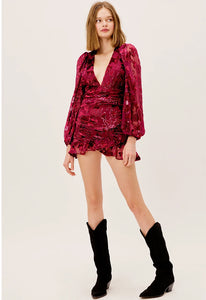 For Love & Lemons Penelope Mini Dress