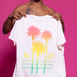 Free & Easy Unisex CITY PALMS SS TEE