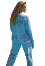 Load image into Gallery viewer, Maybe Crazy NY Unisex Crewneck Sweatshirt in Blue