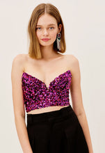 Load image into Gallery viewer, For Love &amp; Lemons Josette Bustier Top