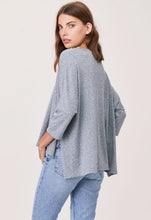 Load image into Gallery viewer, LnA Tri-Blend Cape Tee