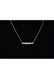 SHOP PAIGE Dainty Baguettes Necklace