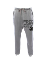 Load image into Gallery viewer, FREE CITY Super Fluff Pocket Lux Sweatpant in Cement Glass