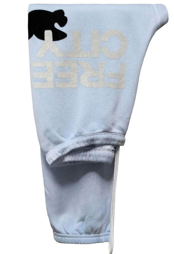 FREE CITY Super Fluff Lux OG Sweatpant in Ice Waters