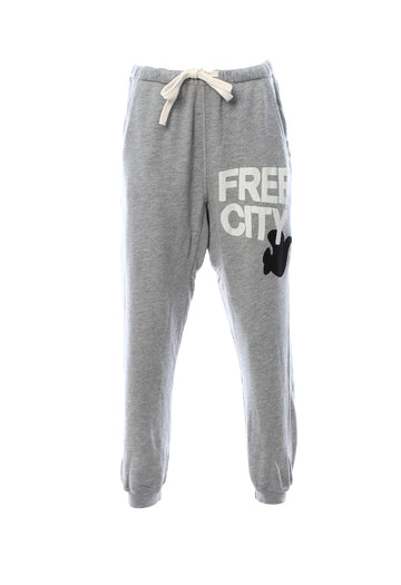 FREE CITY Superfluff Pocketlux Sweatpant in Heather